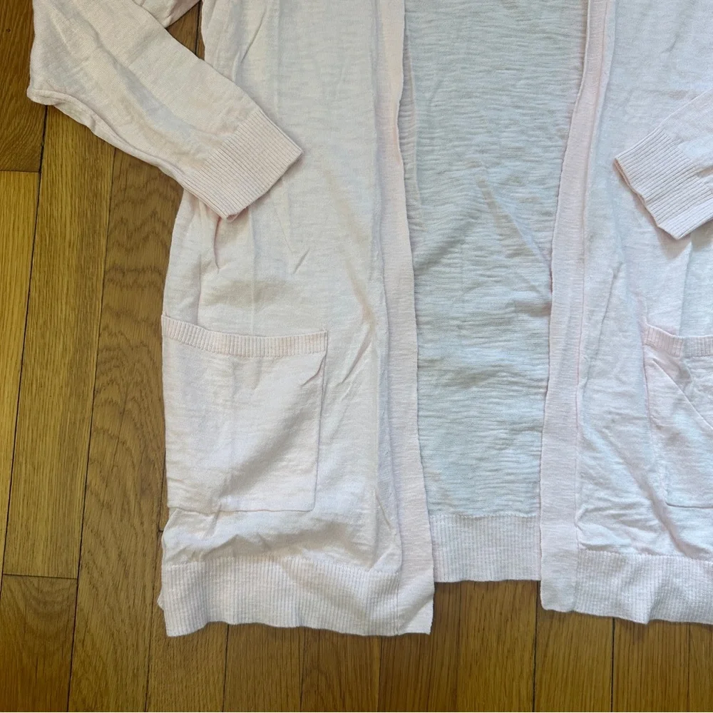 J. Crew slub open cardigan